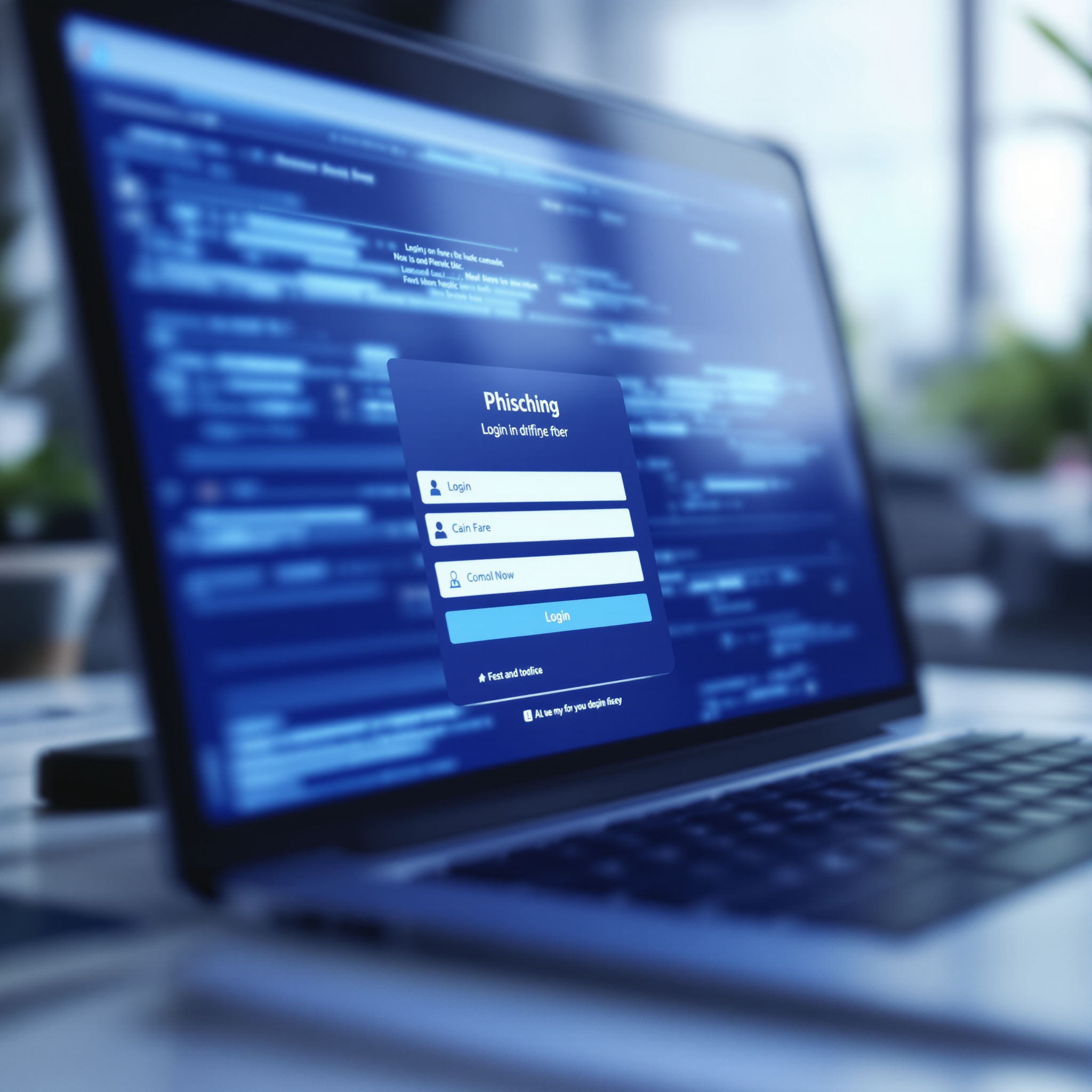 Faux formulaire de connexion (phishing)